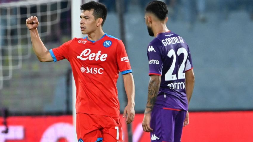 ¡Se aparece el ‘Chucky’! Hirving Lozano anota y el Napoli se impone ante la Fiorentina