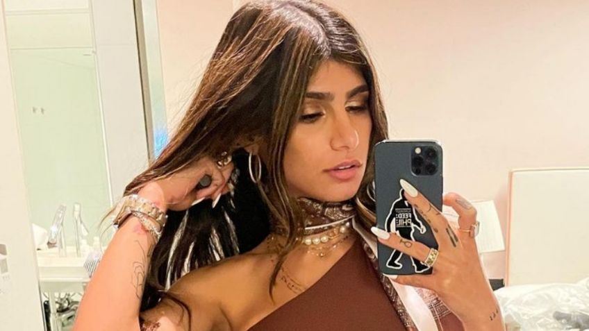 Tras abandonar el cine para adultos, Mia Khalifa luce su belleza con tremendo bañador café