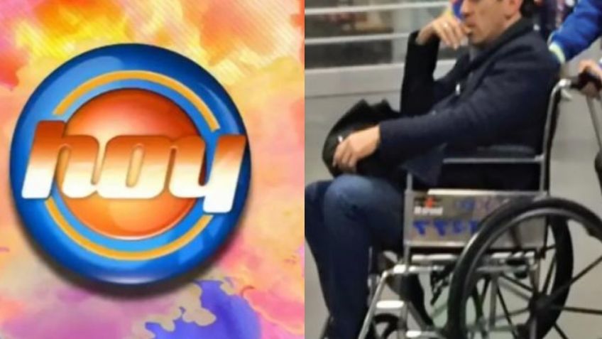 Adiós TV Azteca: Tras quedar en silla de ruedas y subir 20 kilos, galán de Televisa llega a 'Hoy'