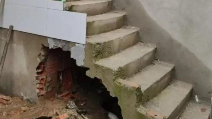 FOTOS: Hallan a María sin vida dentro de una pared; unos albañiles habrían abusado de ella