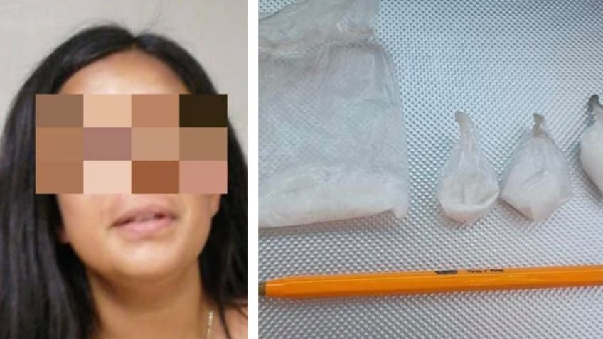 Detienen a joven mujer en calles de Hermosillo; ocultaba envoltorios de metanfetamina