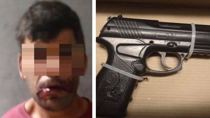 Intentó asaltar expendio con pistola falsa en Hermosillo; fue sometido por el dependiente