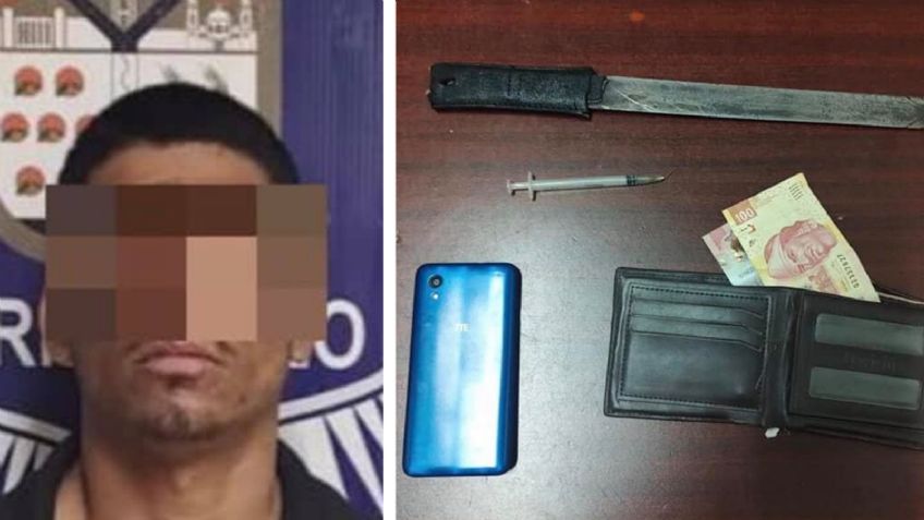 Hermosillo: Detienen a ladrón que derribó puerta de vivienda para asaltar a morador