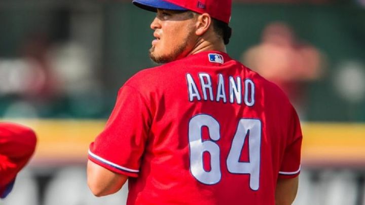 El ligamayorista, Víctor Arano esta listo para debutar con Yaquis de Obregón