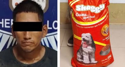 Persiguen hasta atrapar a ladrón de un saco de croquetas en comercio de Hermosillo