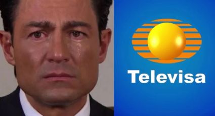 Tras perder exclusividad y fama de galán, Fernando Colunga 'vuelve' a Televisa ahogado en llanto