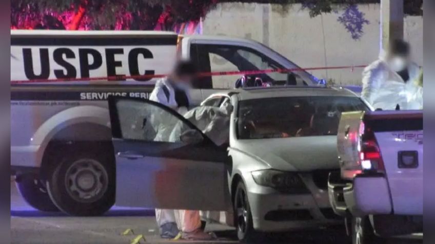 Sin clemencia alguna, gatilleros acribillan y matan al conductor de un automóvil en Michoacán