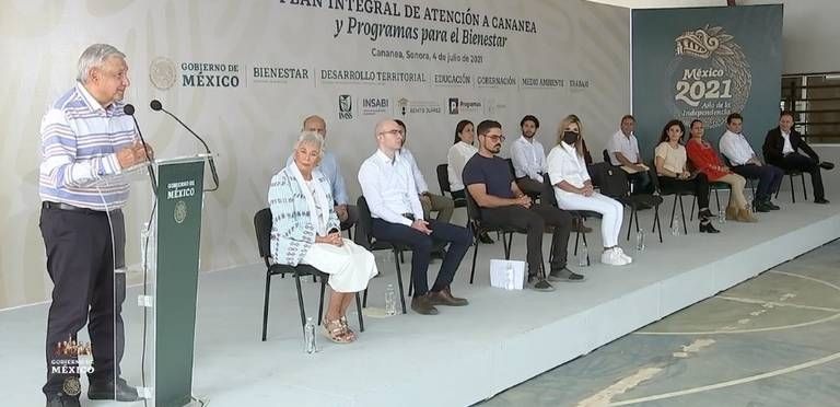 AMLO en Cananea