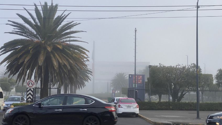¡Precaución! Neblina en la CDMX modifica operaciones en el AICM este lunes 15 de noviembre