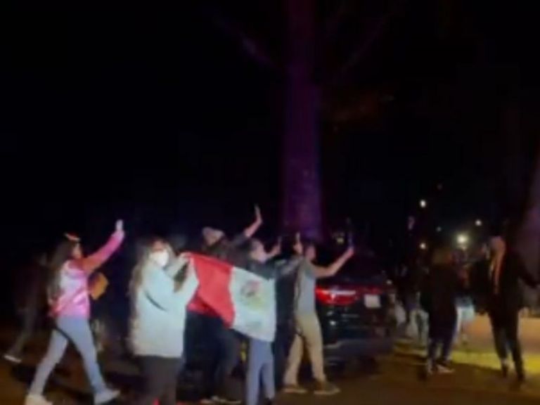 En la imagen, simpatizantes de AMLO