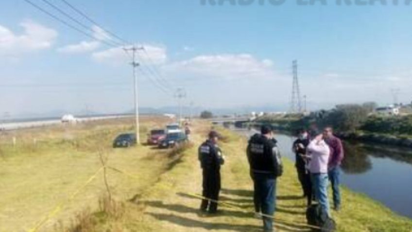 Con cuerdas y gancho, sacan cuerpo del Río Lerma; es el tercero en un mes