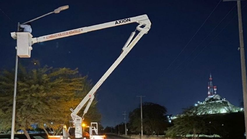 Alumbrado público en Hermosillo, un sistema vivo con algunos retos, señalan autoridades