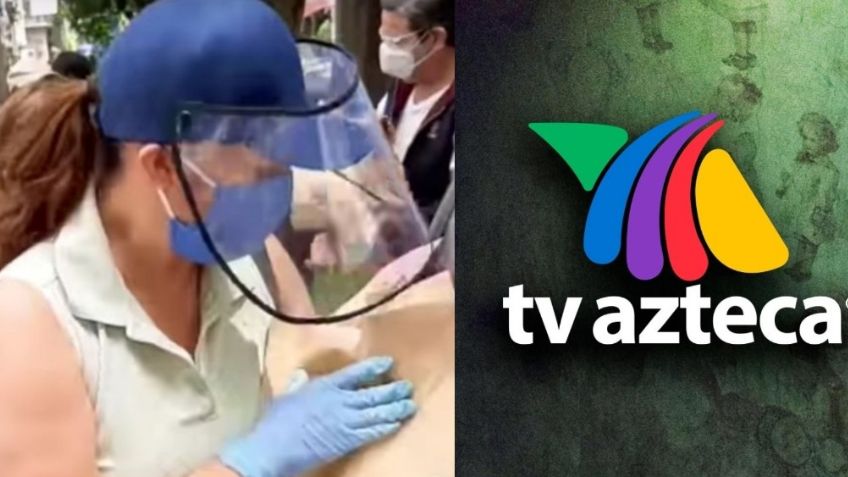 Tras pedir 'limosna' y sin trabajo en Televisa, actriz llega a TV Azteca y da exclusiva a Chapoy