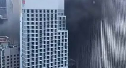 VIDEO: Incendio en edificio de Nueva York causa pánico y moviliza a Servicios de Emergencia