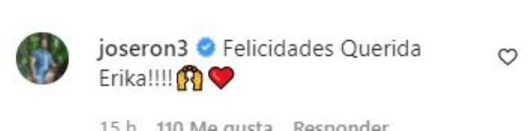 Felicitaciones de José Ron