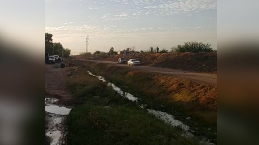 Joven es aniquilado a tiros a la orilla de un dren al norte de Ciudad Obregón