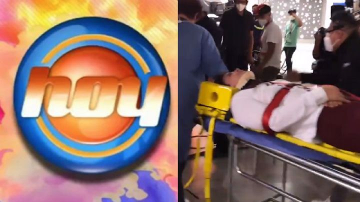 Actor de Televisa sufre terrible accidente al aire en 'Hoy' y se va del programa sin poder caminar