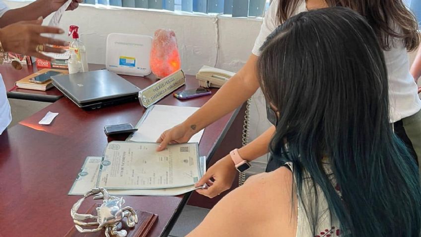 Tampico: Registran al primer bebé de una pareja homosexual y recibe su acta de nacimiento