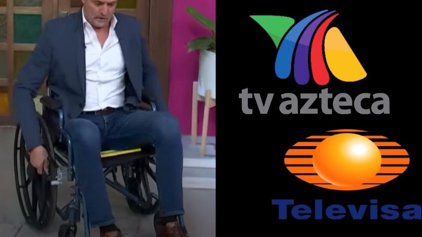 Sin exclusividad en Televisa y vetado de TV Azteca, galán de novelas reaparece en silla de ruedas