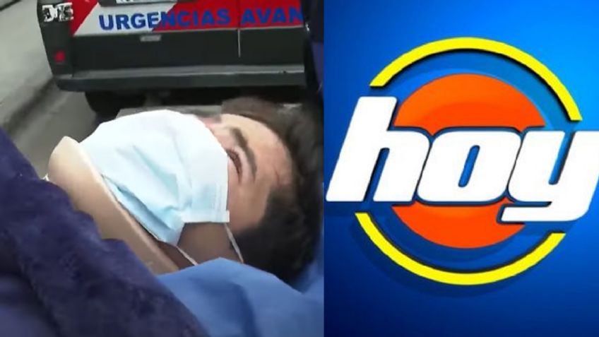 Ahogado en llanto y sin poder caminar: Actor de Televisa queda fuera de 'Hoy' y suplica perdón