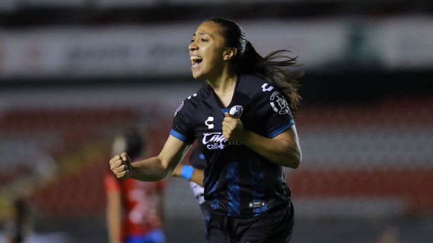 Futbolista del Querétaro Daniela Sánchez es nominada al Premio Puskas al mejor gol de la FIFA
