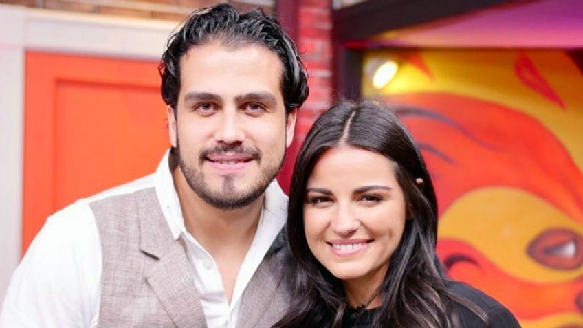 Andrés Tovar hace caso omiso a las críticas y dedica amoroso mensaje a Maite Perroni