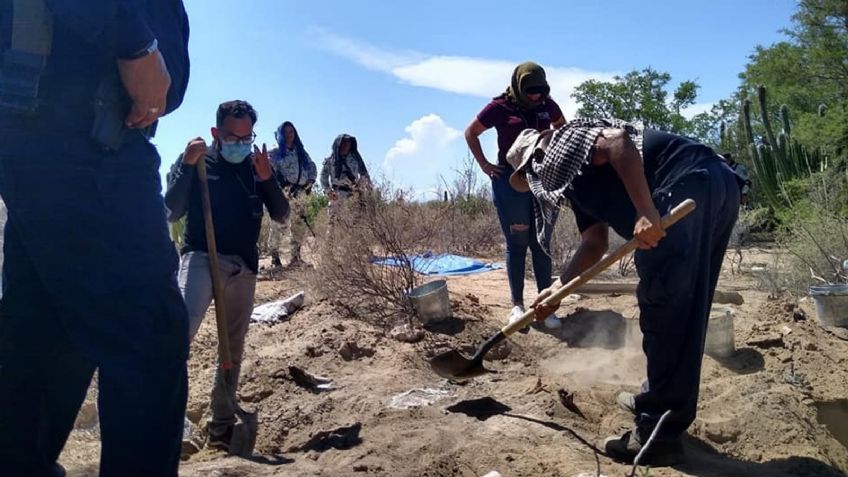 Avanza procesamiento de 14 fosas halladas en Sonora; van más de 20 cuerpos recuperados