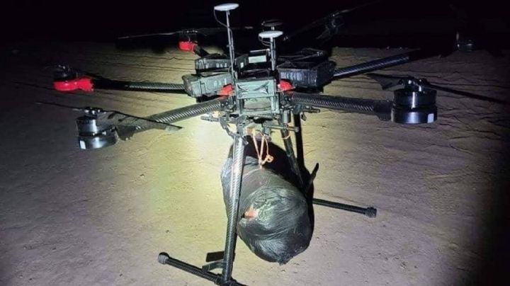 Alto al crimen: Patrulla fronteriza asegura droga que volaba en dron a través de la frontera