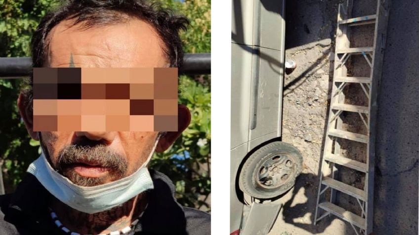 Robo en Hermosillo: Deja daños en la habitación de una casa por tratar de llevarse escalera