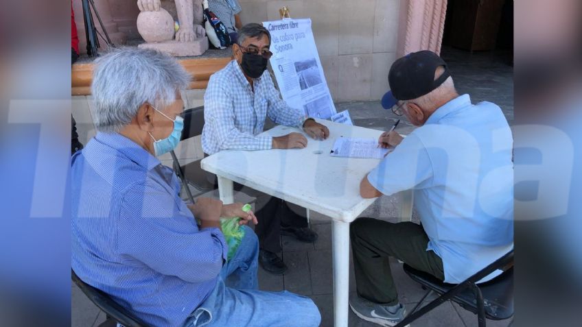 Club de Usuarios recolecta firmas para que se eliminen las casetas de cobro en Sonora