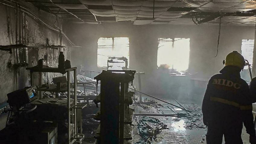 VIDEO: 11 pacientes de Covid-19 pierden la vida durante fuerte incendio en un hospital
