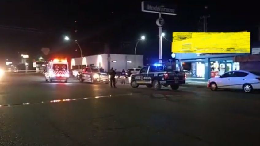 Una víctima mortal y un herido, el saldo de un ataque armado en el centro de Ciudad Obregón