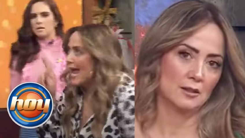 ¡Se va de 'Hoy'! Tras 32 años en Televisa, Andrea Legarreta explota en vivo y abandona el foro