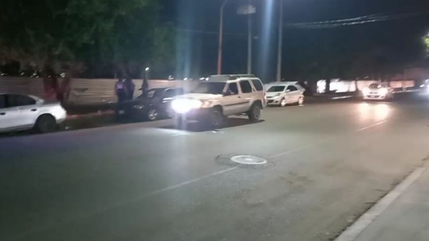 Hombre es embestido por un automóvil al intentar cruzar la calle en Ciudad Obregón