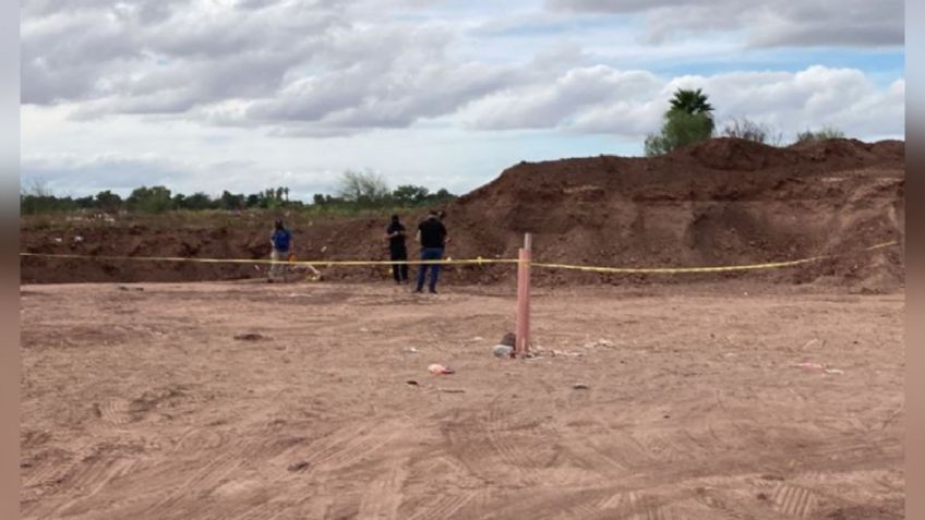 Mientras limpiaba un predio, hombre descubre una osamenta humana en Los Mochis