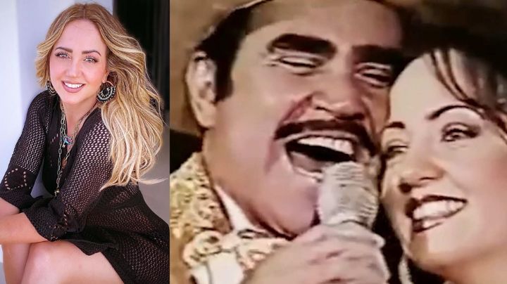 VIDEO: Andrea Legarreta recuerda la serenata 'privada' que le dio Vicente Fernández