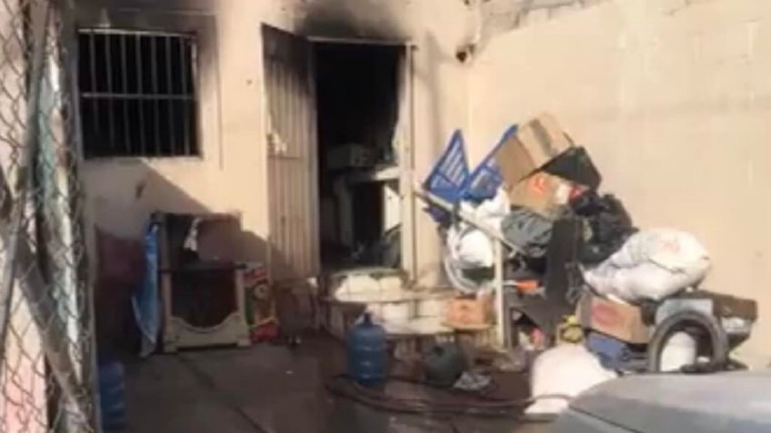 Incendio en casa de Hermosillo casi le cuesta la vida a señor de 77 años; fue hospitalizado
