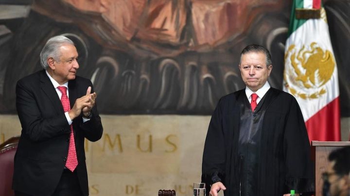 AMLO respalda a Arturo Zaldívar, presidente de la SCJN, tras presentación de Tercer Informe