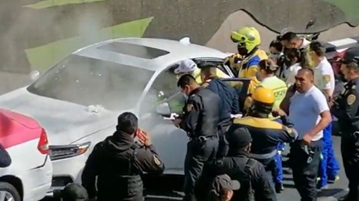 VIDEO: Así actuaron motosicarios que mataron a automovilista en la Ciudad de México