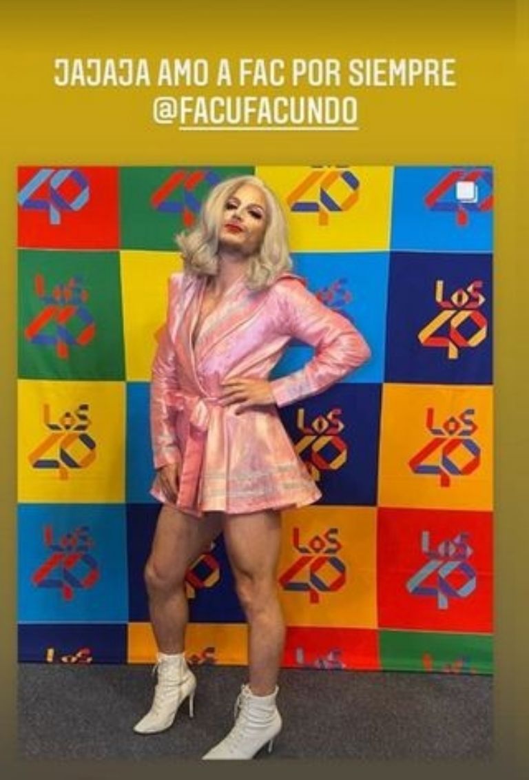 Facundo se convierte en Drag Queen 