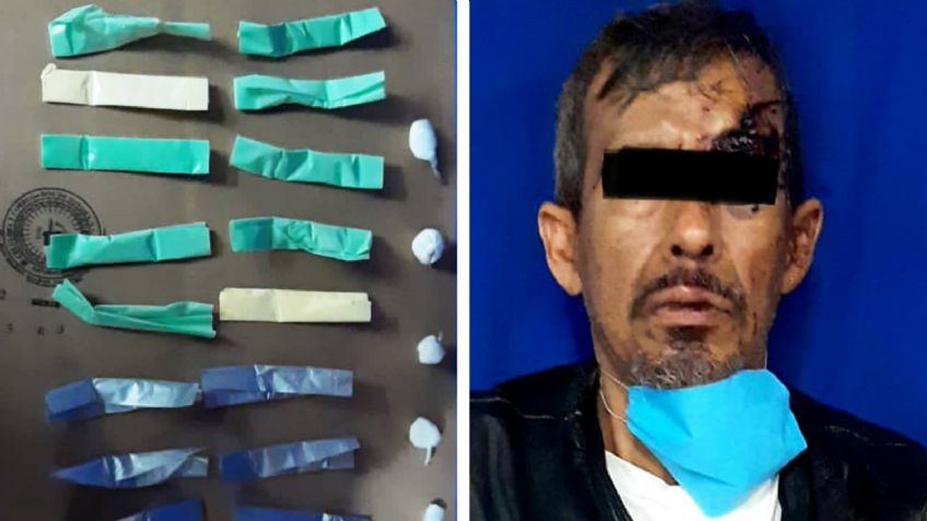 Cae sujeto tras Intentar escapar de la Policía de Hermosillo; llevaba  23 envoltorios de droga