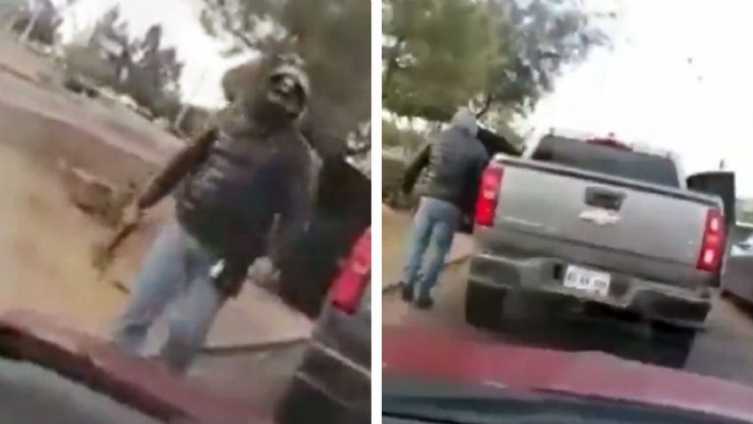 VIDEO: Mujer es seguida y amenazada con pistola en Nogales; "Me está apuntando con un arma"