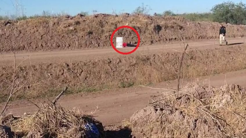 Macabro hallazgo: 'Amanece' Ciudad Obregón con una mujer sin vida tirada en pleno camino