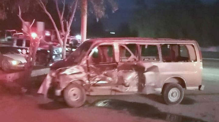 Accidente carretero entre dos vehículos deja 18 lesionados en la costa de Hermosillo