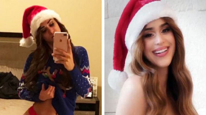 VIDEO: Yanet García acaba con el frío de la Navidad con revelador vestido de Santa Claus