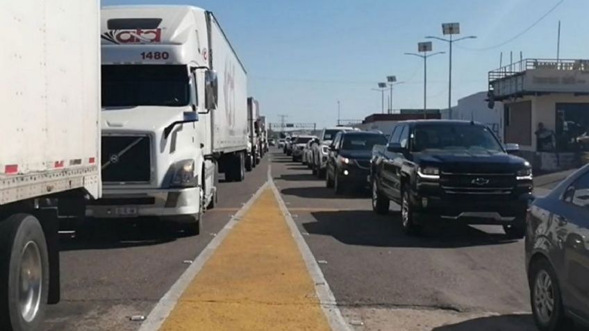 Ante el incremento del flujo de paisanos, habilitan más carriles en caseta de Hermosillo