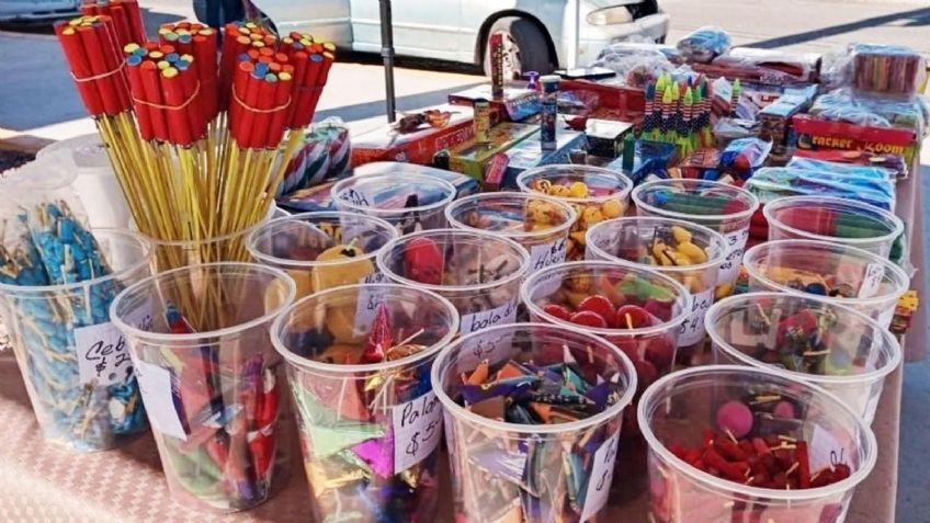 Autoridades decomisan cohetes explosivos en Cajeme; alertan venta clandestina de pirotecnia