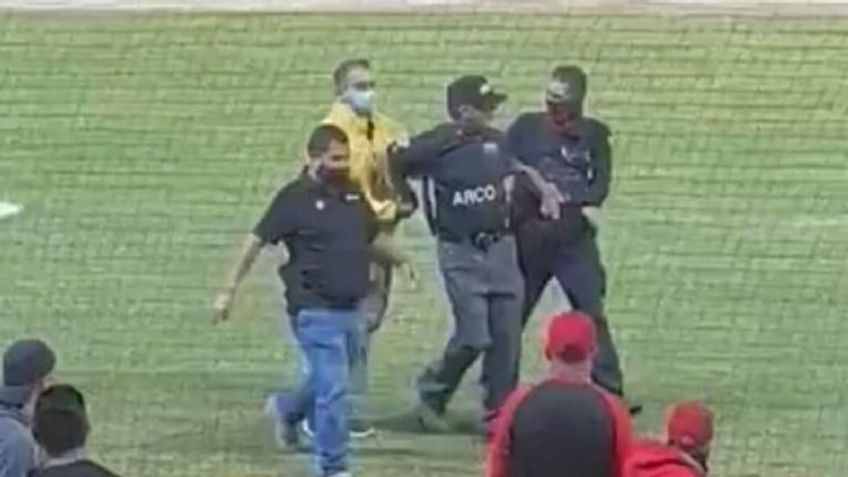 Pide disculpas: Ampáyer 'Lobito' Saiz se pronuncia tras ser detenido en pleno juego en Mazatlán