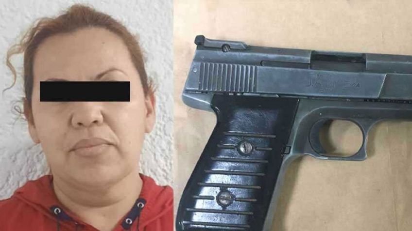 Rosalva 'N' es detenida por militares en Querobabi en posesión de arma de fuego