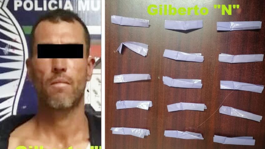 Hermosillo: Sacan de las calles a presunto 'tirador' en posesión de 15 envoltorios de droga